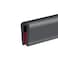 Protalwell Rubber Edge Trim SelfAdhesive Rubber Edge Trim Edge Protector for Sheet Metal EPDM Material Fit 11615mm Length 20Ft Black Color