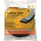 Thermwell Rubber Foam Weatherseal Self Stick Tape Weather Strip Tape 1 x 516 x 10