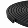 Seal Rubber Black U Channel Edge Trim Rubber Seal EPDM 1132 High x 316 Wide 3 Feet