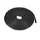 uxcell Foam Rubber Seal Weather Strip 10mm Diameter 5 Meters Long Black