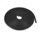 uxcell Foam Rubber Seal Weather Strip 10mm Diameter 5 Meters Long Black