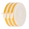 Futuwi Weather Stripping Door Seal3 Rolls12 Inch Wide X 14 Inch Thick Total 20 Feet Long Adhesive Soundproof Foam weatherstrip for Window Insulation65ft x 3 Rolls
