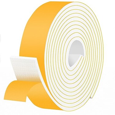 Trisiki Extra Wide Foam Strip for Door Windows Self Adhesive 2x14in