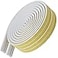 Home Intuition 66 Feet Self Stick Foam Weather Stripping Door Window Seal Draft Stopper Insulation Tape for Windows and Doors Soundproof Weatherstripping Gap Blocker