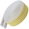 Home Intuition 66 Feet Self Stick Foam Weather Stripping Door Window Seal Draft Stopper Insulation Tape for Windows and Doors Soundproof Weatherstripping Gap Blocker