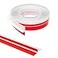 Elvone TShaped Door Draft Stopper 197 in x 20 Ft Silicone Seal Strip for Windows Gaps Weather Stripping Seal Strip Shower Sweep Clear