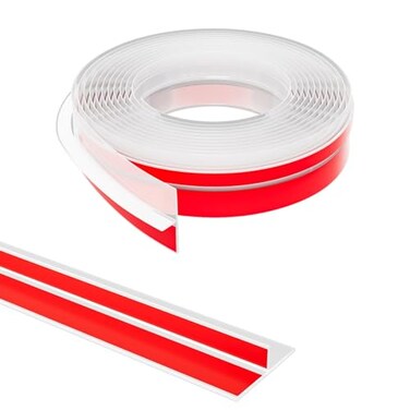 Elvone TShaped Door Draft Stopper 197 in x 20 Ft Silicone Seal Strip for Windows Gaps Weather Stripping Seal Strip Shower Sweep Clear