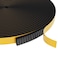 EGOFIX Egofix Weather Stripping Door Seal StripBlack Weatherproof Foam Tape Insulation for Sliding Door Front Door Frame Windows 12 in x 14 in x 328Ft