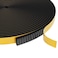 EGOFIX Egofix Weather Stripping Door Seal StripBlack Weatherproof Foam Tape Insulation for Sliding Door Front Door Frame Windows 12 in x 14 in x 328Ft