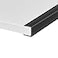 Protalwell Rubber Edge Trim SelfAdhesive Flexible Edge Protector for Plywood Cabinet and Drawer 34 Peel and Stick U Shaped Edge Banding for Wood EPDM Material Fit 07519mm Length 10Ft