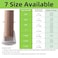 Furnigear Chair Leg Tips Caps NonSlip Rubber Leg Tips 78 Inner Diameter Chair Leg Floor Protectors Round White 16 Pack