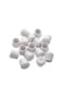 Furnigear Chair Leg Tips Caps NonSlip Rubber Leg Tips 78 Inner Diameter Chair Leg Floor Protectors Round White 16 Pack