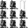 Anwenk Leveling Feet Heavy Duty Furniture Levelers Adjustable Table Leg Leveler wLock Nuts for FurnitureTable Cabinets WorkbenchShelving Units and More 8