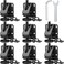 Anwenk Leveling Feet Heavy Duty Furniture Levelers Adjustable Table Leg Leveler wLock Nuts for FurnitureTable Cabinets WorkbenchShelving Units and More 8