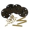 Btibpse Furniture Legs Attachment Plates with Hanger Bolts Screws Adapters for Furniture Sofas Couches Seats
