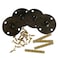 Btibpse Furniture Legs Attachment Plates with Hanger Bolts Screws Adapters for Furniture Sofas Couches Seats