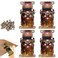 Li-TianFeng LiTianFeng Table Leg Folding Brackets Foldable Hinge Hardware Self Lock Extension Collapsible Shelf Bracket Support for Bed Leg Wall Shelf Saving Space4pcsGold