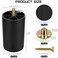 TURSTIN 8 Pack 3 Inch Plastic Furniture Legs with M8 TNuts Screws Tapered Sofa Couch and Chair Legs Replacement Furniture Legs for DIY Projects Sofas Coffee Tables Dressers Beds