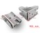 WANLIAN 2 Pieces Folding Frame selfLocking Hinge Folding Table Legs Folding Workbench Kitchen Folding Table Extension Rack Iron Folding Extension Lock No Brakes