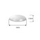 RUTICH Small Door Bumpers SelfAdhesive Clear Rubber Feet Tiny Bumpons 14 Diameter X 116 Thick 200 Pack