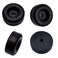 TCH Hardware 8 Pack Large Black Rubber Non Slip Feet Pads Case Amplifier Cabinet Speaker