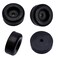 TCH Hardware 8 Pack Large Black Rubber Non Slip Feet Pads Case Amplifier Cabinet Speaker