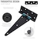 Dreamxiang 10 Inch TStrap Gate Hinges Heavy Duty Shed Barn Door Hinges Black Tee Hinges for Wooden Fence Yard Gate Wrought Hardware Iron Rustproof 2 Pack