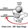 Jake Sales Chain Link Fence 180 Degree Commercial Duty Gate Hingefor 238 Outside Diameter Gate PostPipe 158 Thru 178 Gate Frame Chain Link Post Gate Hinge Hinge U Bolts Included 1 Hinge Assy