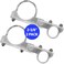 Jake Sales Chain Link Fence 180 Degree Commercial Duty Gate Hingefor 278 Outside Diameter Gate PostPipe 158 Thru 178 Gate Frames Chain Link Post Gate Hinge Includes Hinge U Bolts 2 Hinge Assy