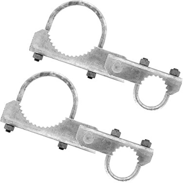 Jake Sales Chain Link Fence 180 Degree Commercial Duty Gate Hingefor 278 Outside Diameter Gate PostPipe 158 Thru 178 Gate Frames Chain Link Post Gate Hinge Includes Hinge U Bolts 2 Hinge Assy