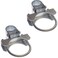 Jake Sales Chain Link Fence Bull Dog Commercial Duty Gate Hingefor 4 Outside Diameter Gate PostPipe 158 Thru 178 Gate FramesGalvanized Chain Link Post Gate HingeHinge NutsBolts Included 2 Pak