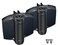 D&D TECHNOLOGIES DD Technologies TCHD1L2S3BTS TruClose Heavy Duty Gate Hinges for Self Closing Metal Wood or Vinyl Gates up to 154 Pounds with Alignment Legs for Square Gate Frame and Post Black 2 Cou