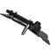 Jake Sales Economy Self Closing Vinyl Gate Hinges Black for Vinyl PVC and Plastic Fencing Vinyl Fence Gate Hinges wMounting Hardware 1 Pair 2 Hinges