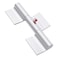Fugedox Heavy Duty Aluminum Greaseable Weld on Hinge Aluminum Weld Hinges Door Hinge Ramp Gate for Trailer and Truck Universal 9 L x 125 W