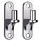 Insaga 2pcs Wall Mount Gate Hinge for Farm Gate 304 Stainless Steel Gate Hinges Hardware Non Welded Wall Plate Hinges Chain Link Gate Hinge with 58 Hinge Pin Screws Not Included