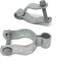 Ozark Fence Female Gate Hinge Pressed Steel High Corrosion Resistance Long Life Span 2 Per Pack Includes Required Carriage Bolt Galvanized Steel 178