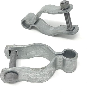 Ozark Fence Female Gate Hinge Pressed Steel High Corrosion Resistance Long Life Span 2 Per Pack Includes Required Carriage Bolt Galvanized Steel 178