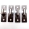 WANLIAN Wall Mount Gate Hinge304 Stainless Steel Wood Fence Link Gate Hinge Diameter 58 Hinge Pin4 Pack