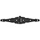 National Hardware N344911 V391GR Folding Door Top Guide Roller in Zinc plated