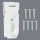Alise Door Hasp Latch Lock3 Inch SUS 304 Stainless Steel Safety Packlock Clasp Hasp Lock Latch with Fixing Screw for External Doors Window Cabinet Pet Cage MS9W3C