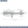 Alise Slide Lock SUS304 Stainless Steel Gate Latch Slide Bolt LatchThickened Heavy Door Latch Lock8 Inch Brushed Barrel Bolt Latch Security Slide Latch Lock