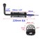 Wulankd Black 2 Packs 85 Inch Heavy Duty Spring Loaded Latch Pin Sliding Barrel Bolt Door Lock for ChestsCabinetsUtility Trailer Gate 2mm Thickened Interior and Outdoor Latch