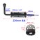 Wulankd Black 2 Packs 85 Inch Heavy Duty Spring Loaded Latch Pin Sliding Barrel Bolt Door Lock for ChestsCabinetsUtility Trailer Gate 2mm Thickened Interior and Outdoor Latch