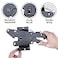 BORDERSMOVER Bordersmover Heavy Duty Gate Latch Post Mount Automatic SelfClosing Door Latchfor WoodenVinyl Fence PoolGarden Outdoor WMounting Screws Black
