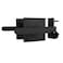 JUBEST Heavy Duty Gate Latch Two Sided Gate Latch Gate Latches for Outdoor Fence Wooden Gates Pool Gate Backyard Garden Black