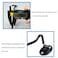 M MIMHOOY 8inch Hook and Eye Latch for Door Black Barn Lock Stainless Steel 2 Pack for Windows Sheds Fences Gates Cabinets