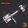 kaileyouxiangongsi Mini Sliding Bolt Gate Latch 26 Inch Heavy Duty Stainless Steel Barrel Bolt 2 Pack OLT with Padlock Hole Interior Door Latches 2 Pack
