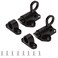 kaileyouxiangongsi SelfClosing Latch Spring Door Lock Door Latch Security Automatic Window Gate Lock Spring Load Bolt Latch Black