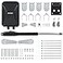 CO-Z COZ Automatic Swing Gate Opener Kit Electric Gate Opener for Doors up to 660lb 18ft Driveway Home Garden Gate Opening System for Swing Gates Gate Complete Kit with Remote Controls Release Keys