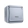 TOPENS TC148 Waterproof Wall Push Button Surface Mounted Wired Release Switch for Automatic Gate Opener Door Access Control System and Doorbell System Momentary Contact Switch for Outdoor Use